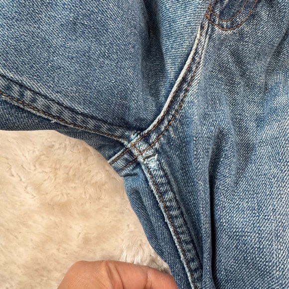 Reformation The Julia High Rise Cigarette Jean in Antigua Wash Distressed Sz 29 - Picture 14 of 15